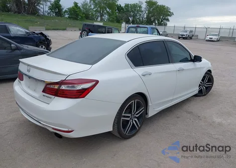 2016 Honda Accord Sport z USA, uszkodzony, nr VIN 1HGCR2F64GA015830